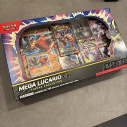 Pokemon TCG Mega Lucario Ex Premium Figure Collection - Brand New And Sealed! ✅ - Image 2