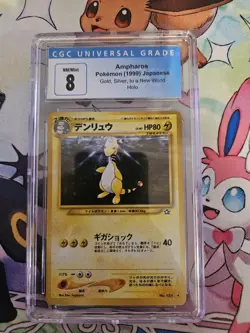 4×Graded Pokemon Cards Includes Vintage Graded Cards, PSA, CGC, CGA And ICG SLAB - Image 4