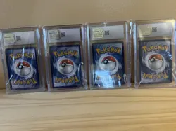Lot of 4 Graded Pokemon Cards (Three CGC 10's and a CGC 8.5 Pikachu) - Image 2