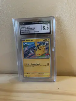 Lot of 4 Graded Pokemon Cards (Three CGC 10's and a CGC 8.5 Pikachu) - Image 5