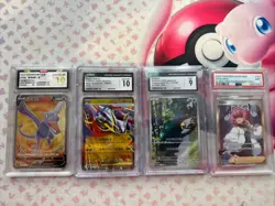 Pokemon Graded Cards Lot of 4 - Image 1