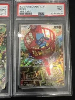 lot of 4 pokemon graded cards Psa 9 - Image 5