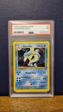 4 X PSA 7 NM Graded Base Set Pokemon Cards WOTC Vintage Holo Rare Bundle - Image 3