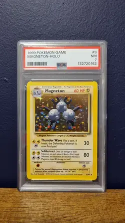 4 X PSA 7 NM Graded Base Set Pokemon Cards WOTC Vintage Holo Rare Bundle - Image 5