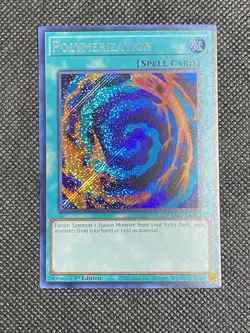YuGiOh! - Polymerization RA02-EN047 Secret Rare 1st Edition Near Mint - Image 1