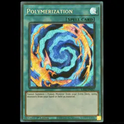 Polymerization 1st Edition RA02-EN047 Secret Rare Holo Yu-Gi-Oh Card 25th - Image 1