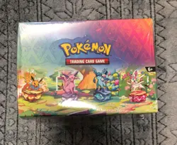 Pokemon Prismatic Evolutions Mini Tin Display 8 Tins Factory Sealed Display Box - Image 5