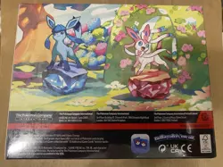Pokemon TCG Prismatic Evolutions Mini Tin Display 8 Tins NEW/Factory Sealed - Image 2