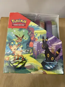 Pokemon TCG Prismatic Evolutions Mini Tin Display 8 Tins NEW/Factory Sealed - Image 5