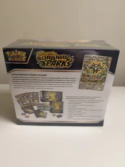 Pokemon TCG Surging Sparks Pokemon Center ETB Sealed - Image 3