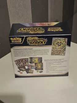Surging Sparks Pokemon Center ETB - Very Slight Tear - SEE DESCRIPTION - Image 3