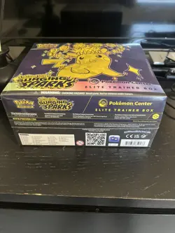 Pokemon TCG Surging Sparks Pokemon Center Elite Trainer Box ETB - IN HAND - Image 3
