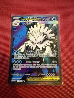 Mega Abomasnow EX 157/132- Full Art Ultra Rare- Mega Evolution- Pokemon TCG Card - Image 1