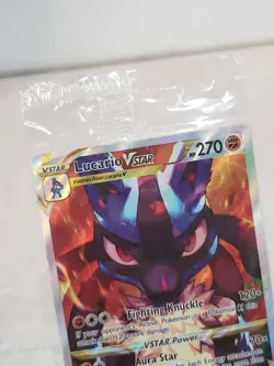Lucario VSTAR Holo Promo SWSH: Sword & Shield Promo Cards Sealed SWSH291 NM - Image 3