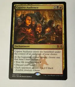 Captive Audience , Ravnica Allegiance MTG NM - Image 1