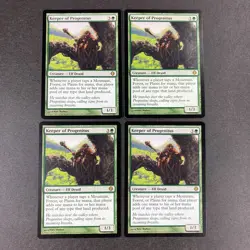 Set of x4, MTG Keeper of Progenitus Shards of Alara Regular - Image 1