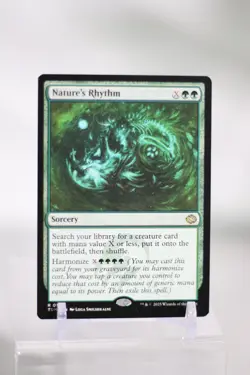MTG Nature's Rhythm NON-FOIL NM 150 Tarkir: Dragonstorm - Image 1