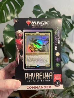 Magic The Gathering - Phyrexia - Corrupting Influence Commander Deck - Image 1