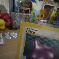 Pokemon TCG Ditto Fossil Holo Rare Unlimited 3/62 Basic 50 HP English 1999 (NM) - Image 3