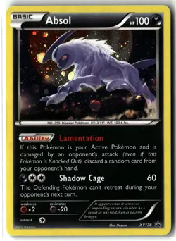 Absol ⭐ XY178 Holo Promo XY Black Star Promos 2013 Pokemon MP - Image 1