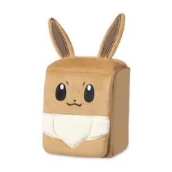 Pokemon TCG Fuzzy Eevee Deck Box Pokemon Center New - Image 1