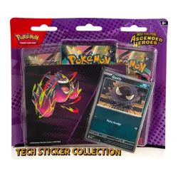 LOT OF 10 Pokemon Mega Evolution Ascended Heroes Tech Sticker Collection NEW - Image 2