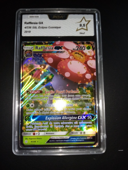 Carte Pokemon Rafflesia GX 4/236 Eclipse Cosmique Soleil Lune PCA 9.5 - Image 1