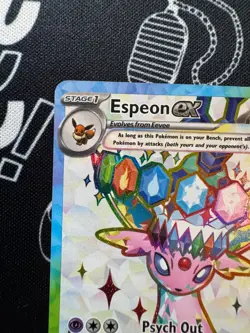 Umbreon 176 & Espeon 175 Pokemon Prismatic Evolutions Figure Collection Promo(2) - Image 4