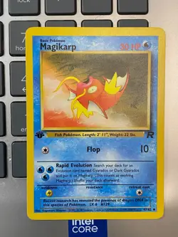 Pokemon Magikarp 47/82 Team Rocket 1st Edition nm condition card Uncommon - Image 1