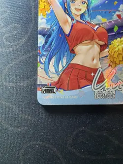 Goddess Vivi Cheerleaders Preimium Thick Card Waifu Doujin One Piece Full Art - Image 4
