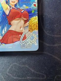 Goddess Vivi Cheerleaders Preimium Thick Card Waifu Doujin One Piece Full Art - Image 5