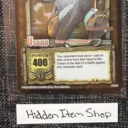 Usopp One Piece Card CCG/TCG PR005 Tournament Winner 2005 Quest Begins Near Mint - Image 4