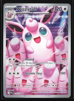 Wigglytuff 105/094 ME02: Phantasmal Flames Illustration Rare Pokemon Card - Image 1