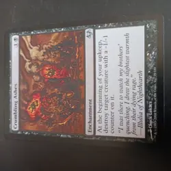 Mtg Crumbling Ashes LP Eventide Magic Card Enchantment - Image 2