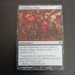 Mtg Crumbling Ashes LP Eventide Magic Card Enchantment - Image 5