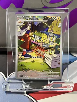 Charjabug 169/162 Temporal Forces Illustration Rare Pokemon TCG - Image 1