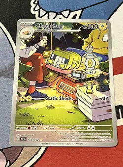 Charjabug 169/162 Temporal Forces Illustration Rare Pokemon TCG - Image 2