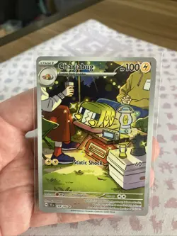 Charjabug 169/162 Illustration Rare - Temporal Forces - Pokemon TCG - NM - Image 1