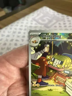 Charjabug 169/162 Illustration Rare - Temporal Forces - Pokemon TCG - NM - Image 5