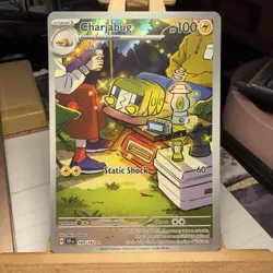 Charjabug 169/162 Temporal Forces Illustration Rare Full Art Pokemon TCG MINT - Image 1