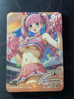 Goddess Perona Cheerleaders Preimium Thick Card Waifu Doujin One Piece Full Art - Image 1