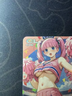 Goddess Perona Cheerleaders Preimium Thick Card Waifu Doujin One Piece Full Art - Image 2