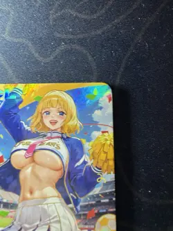Goddess Stussy Cheerleaders Preimium Thick Card Waifu Doujin One Piece Full Art - Image 3