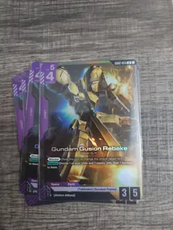 Gundam Gusion Rebake (LR) GD02-055 Gundam TCG Card Game - Dual Impact *English - Image 1