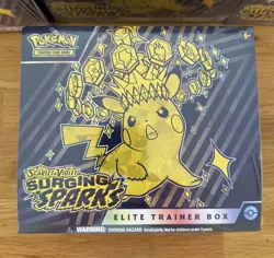Pokemon TCG Surging Sparks ETB Elite Trainer Box - Brand New Factory Sealed - Image 2