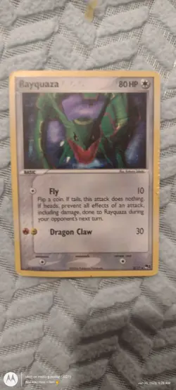 Pokemon TCG Rayquaza Holo Promo #3 Pokemon Promos Holo Promo Promo - Image 1