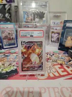 PSA 10 GEM MINT Charizard VMAX Darkness Ablaze Full Art Holo Pokemon 020/189 - Image 1