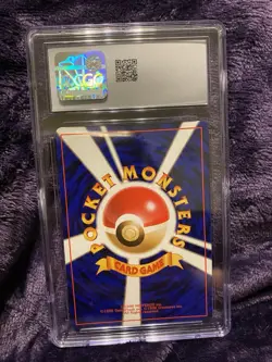 CGC 9 Ampharos Pokemon Japanese Gold,Silver New World Holo - Image 2