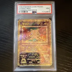 2000 Pokemon 2000 Movie Ancient Mew Promo Holo PSA 9 #1 English - Image 1