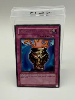 YuGiOh • Dragon Capture Jar • LOB-045 • Rare Unlimited • NM - Image 1